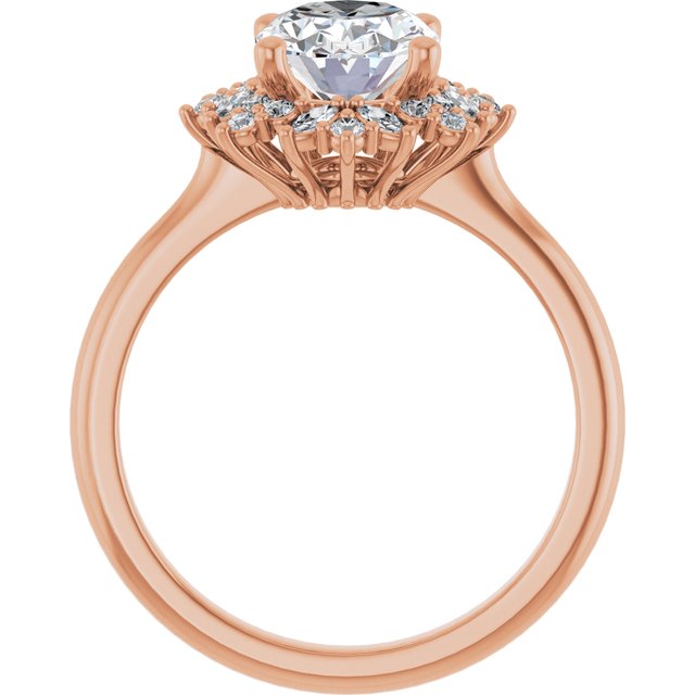 Halo-Style Engagement Ring