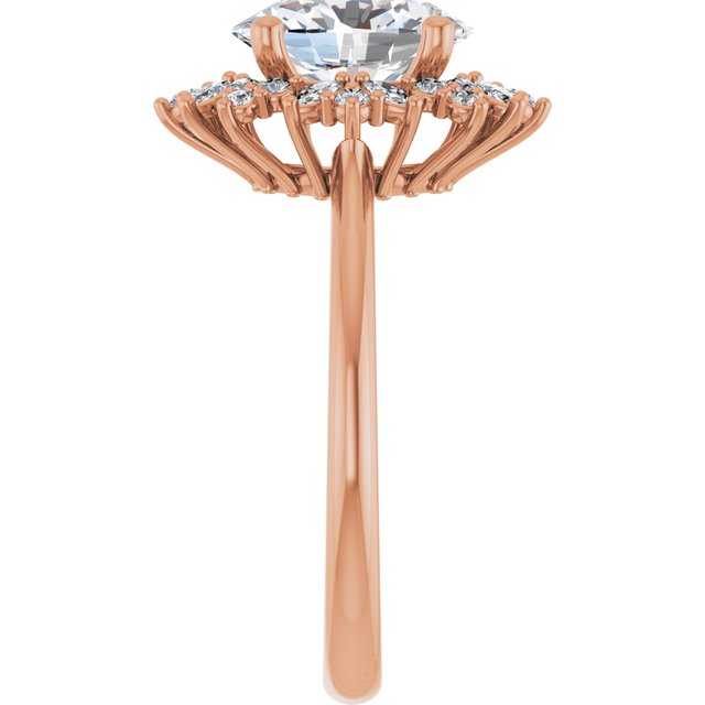 Halo-Style Engagement Ring