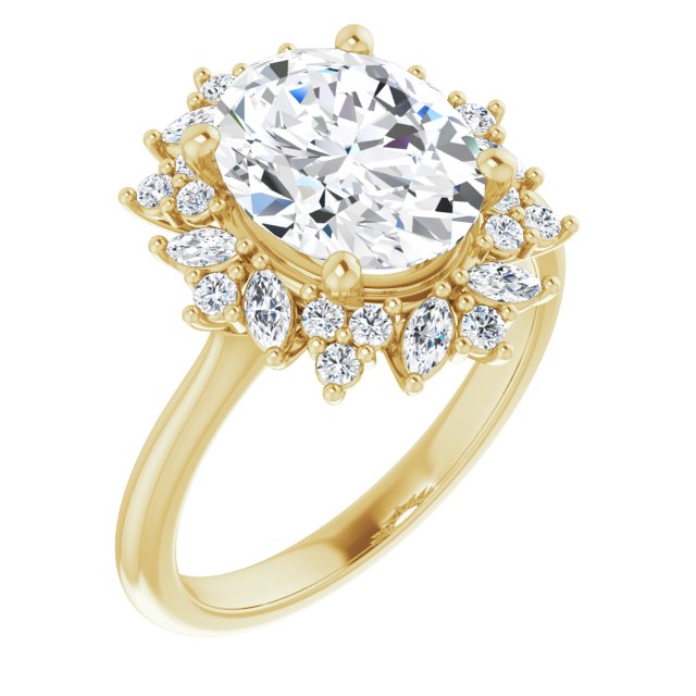 Halo-Style Engagement Ring