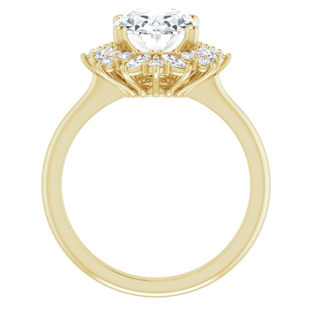 Halo-Style Engagement Ring