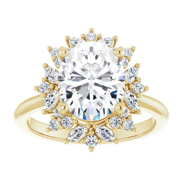 Halo-Style Engagement Ring