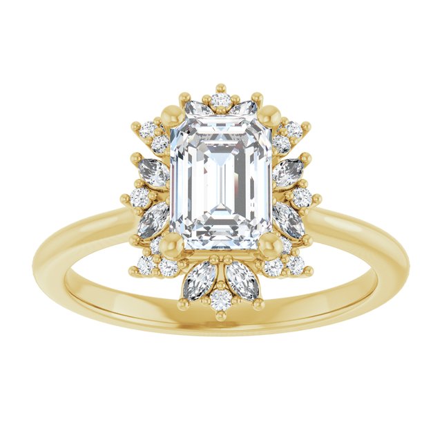 Halo-Style Engagement Ring