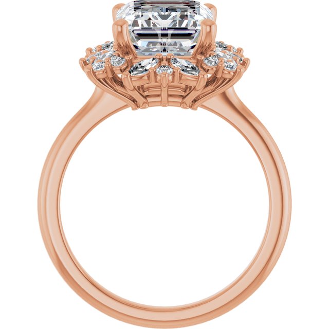 Halo-Style Engagement Ring