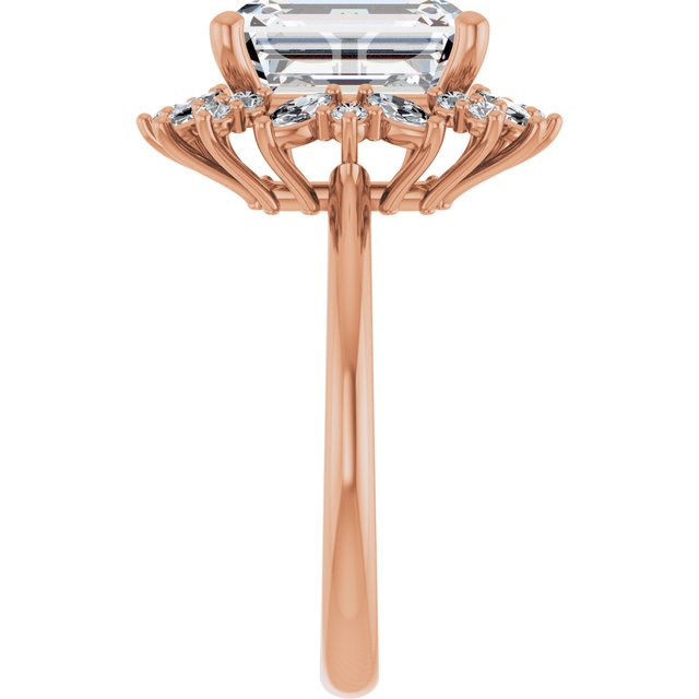 Halo-Style Engagement Ring