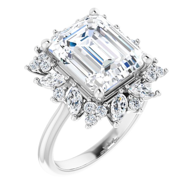 Halo-Style Engagement Ring