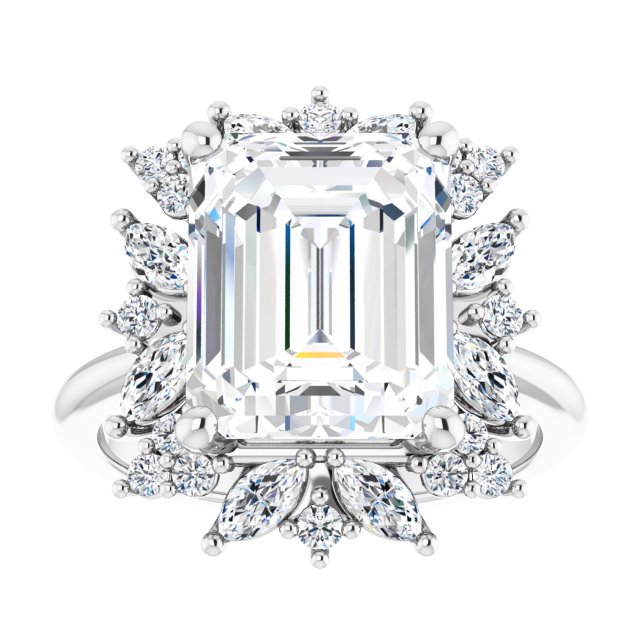 Halo-Style Engagement Ring
