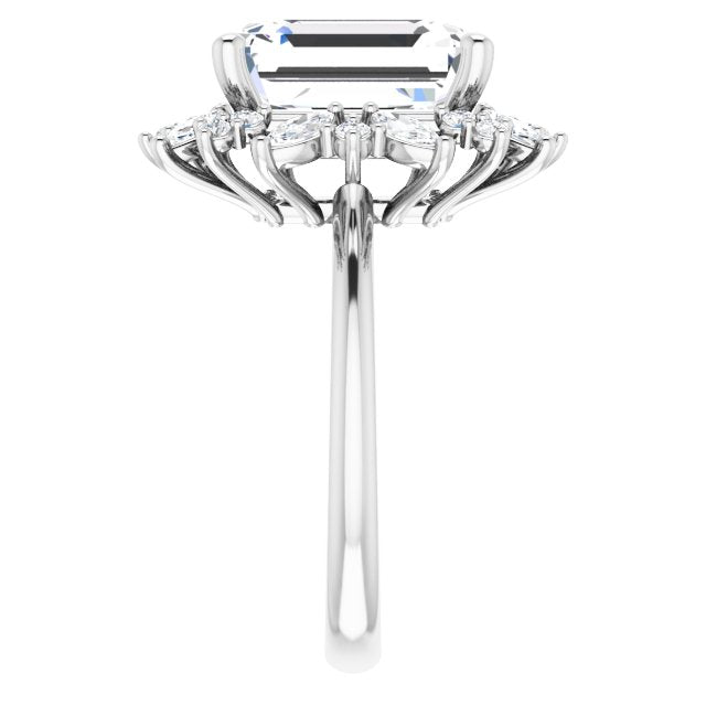 Halo-Style Engagement Ring