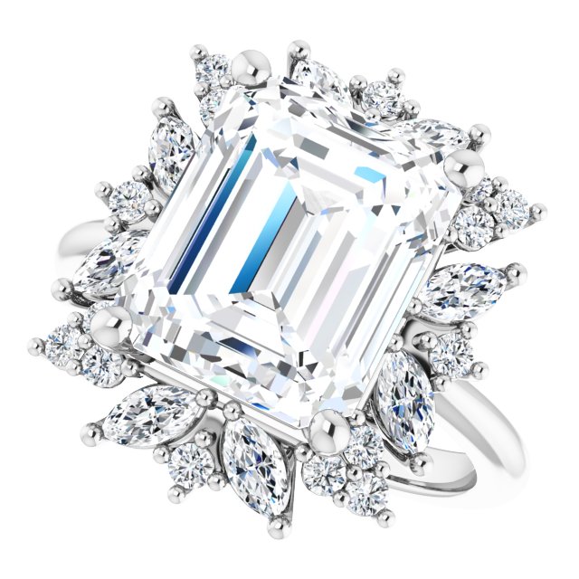 Halo-Style Engagement Ring