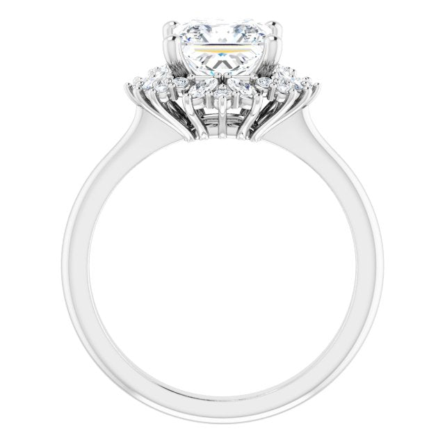 Halo-Style Engagement Ring