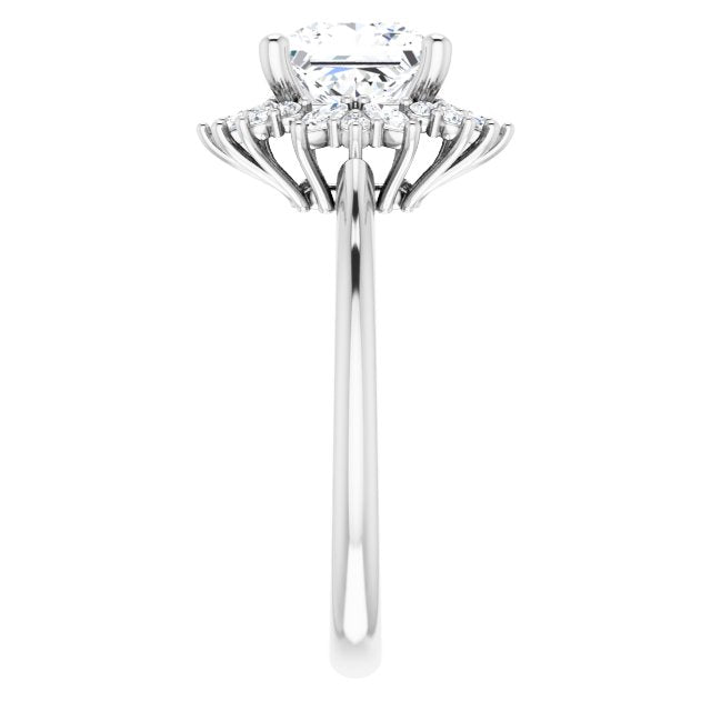 Halo-Style Engagement Ring