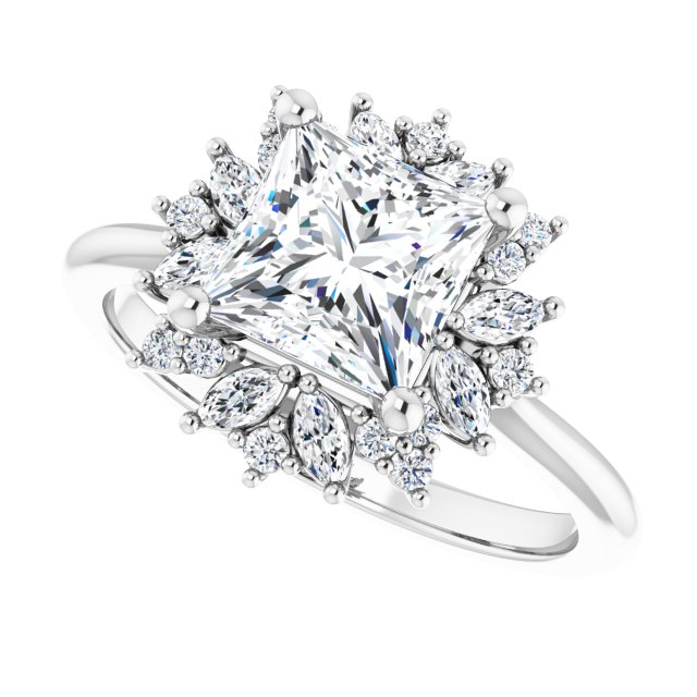 Halo-Style Engagement Ring