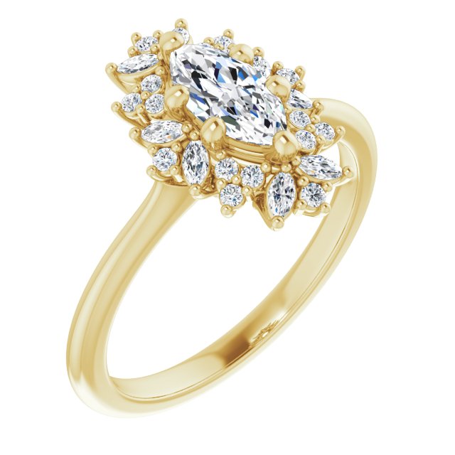 Halo-Style Engagement Ring