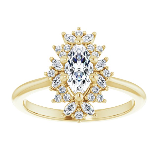 Halo-Style Engagement Ring