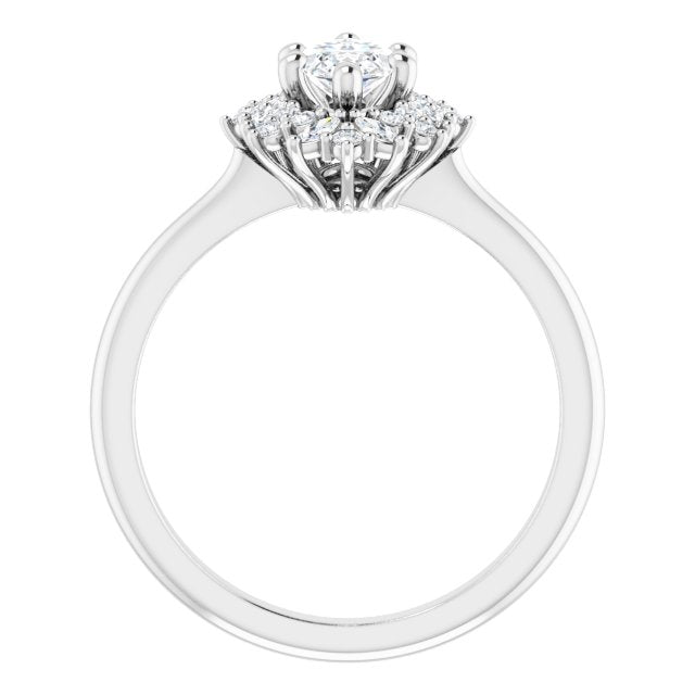 Halo-Style Engagement Ring