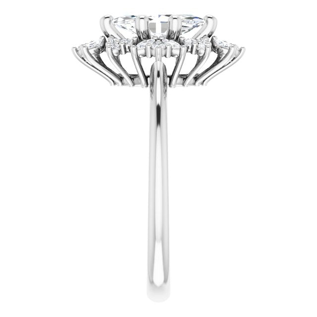 Halo-Style Engagement Ring