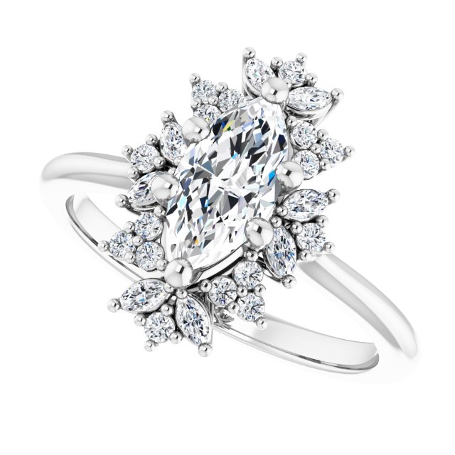 Halo-Style Engagement Ring