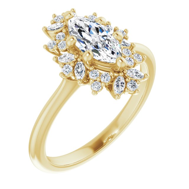 Halo-Style Engagement Ring