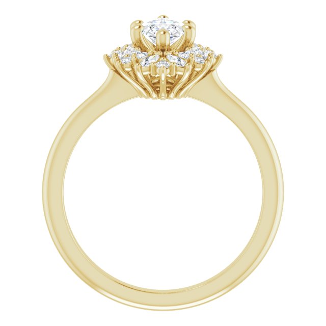 Halo-Style Engagement Ring