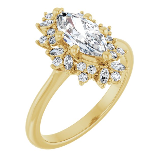 Halo-Style Engagement Ring