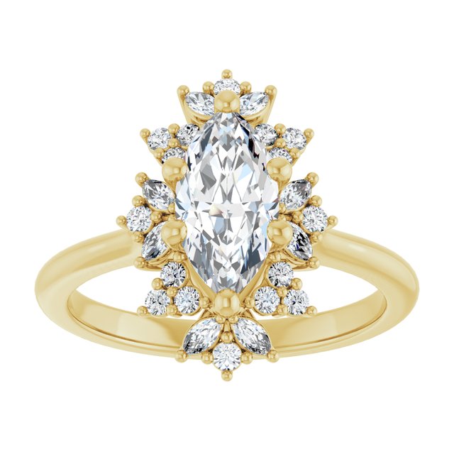 Halo-Style Engagement Ring