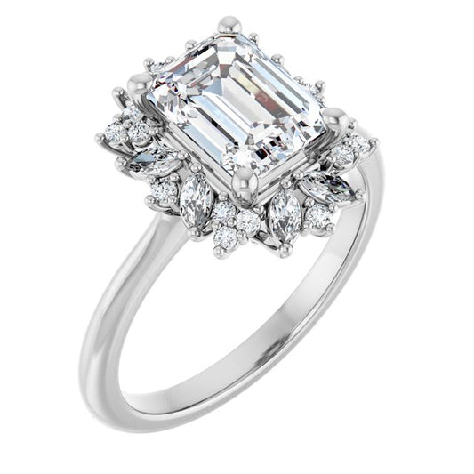 Halo-Style Engagement Ring