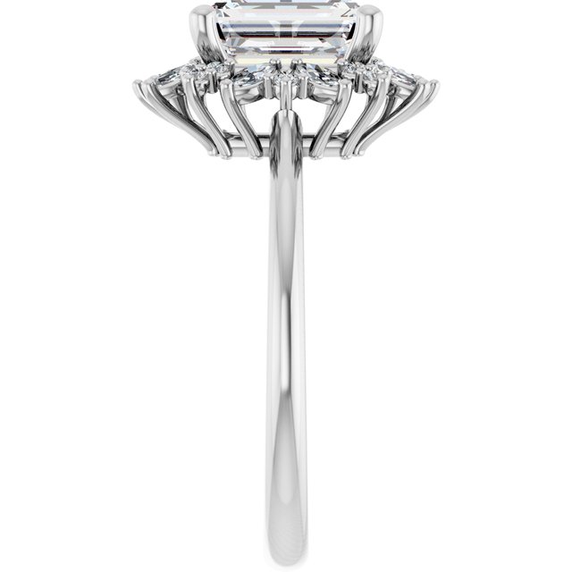 Halo-Style Engagement Ring