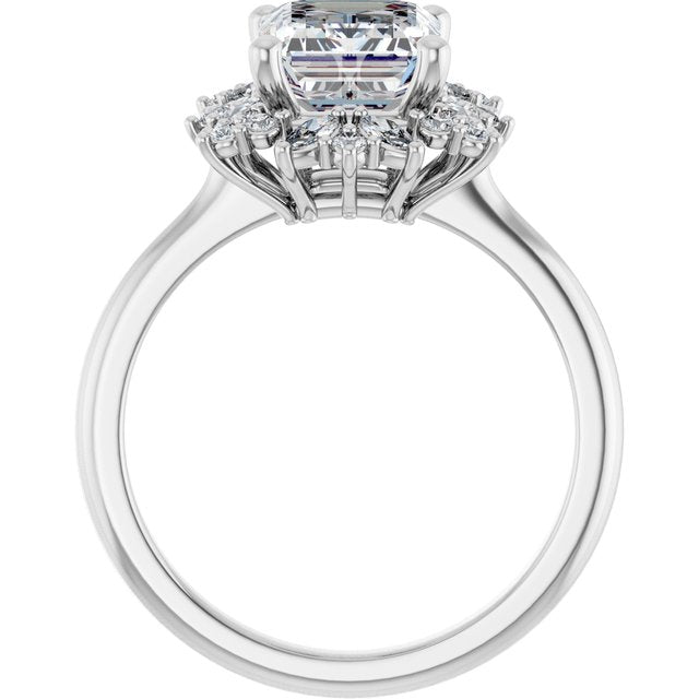Halo-Style Engagement Ring