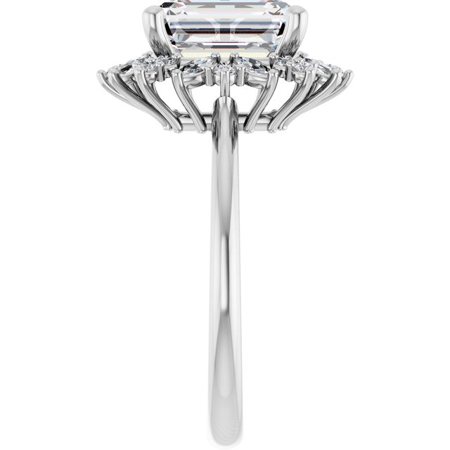 Halo-Style Engagement Ring