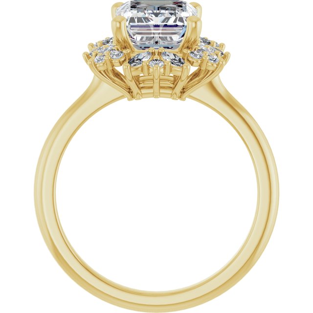 Halo-Style Engagement Ring