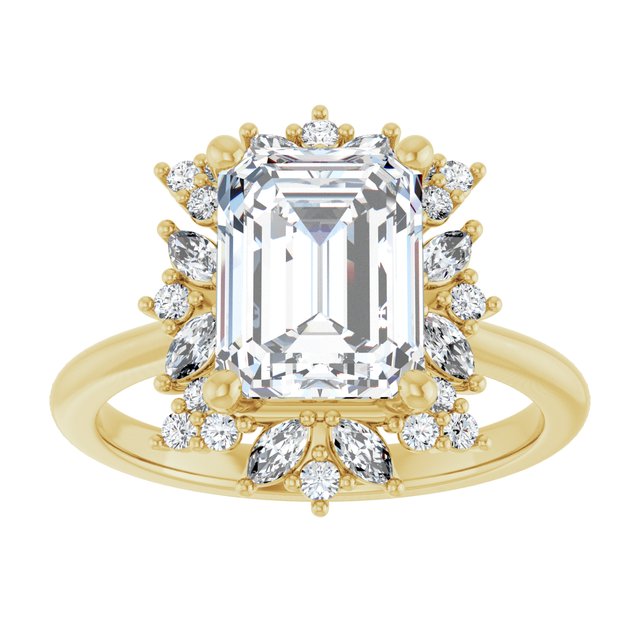 Halo-Style Engagement Ring