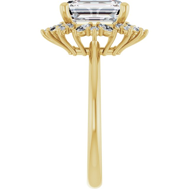 Halo-Style Engagement Ring