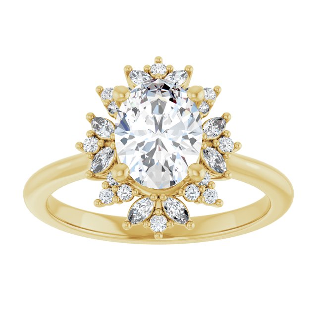Halo-Style Engagement Ring