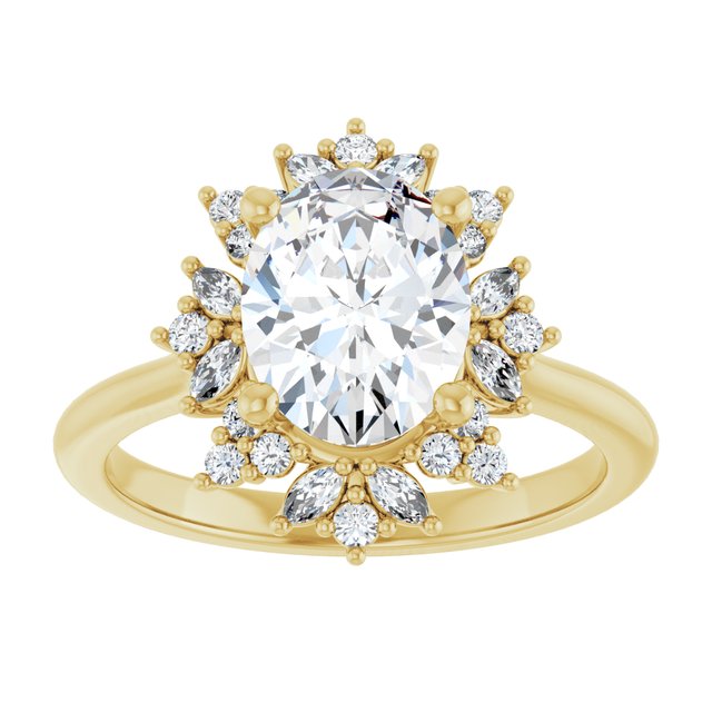 Halo-Style Engagement Ring