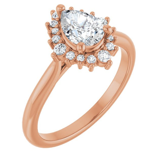 Halo-Style Engagement Ring