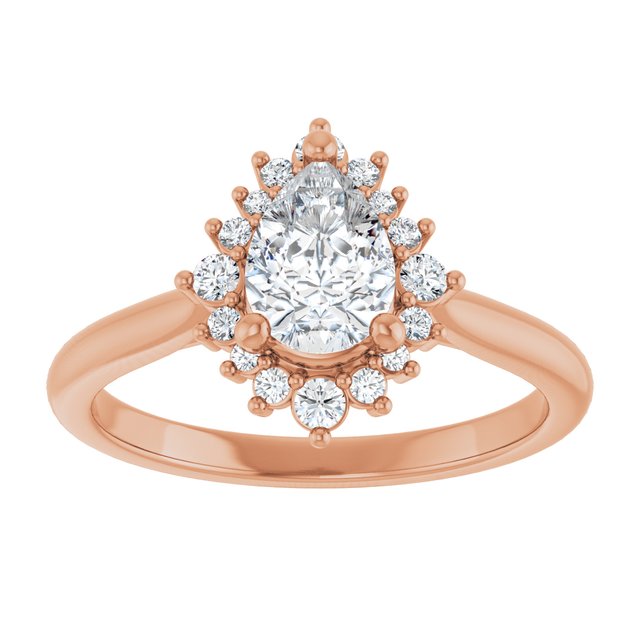 Halo-Style Engagement Ring
