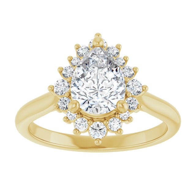 Halo-Style Engagement Ring