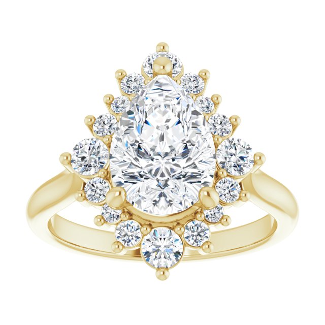 Halo-Style Engagement Ring