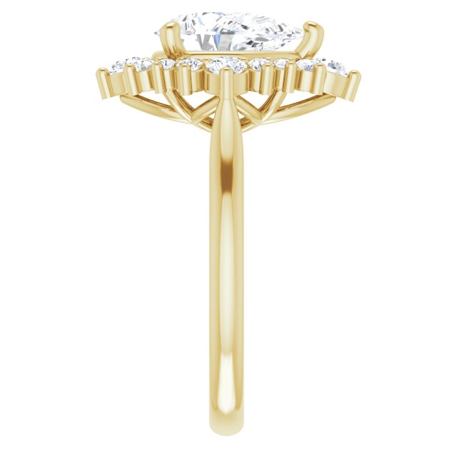 Halo-Style Engagement Ring