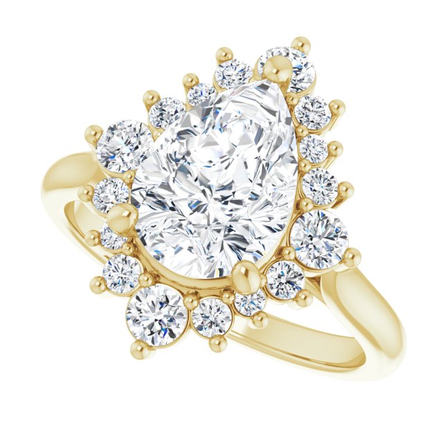Halo-Style Engagement Ring