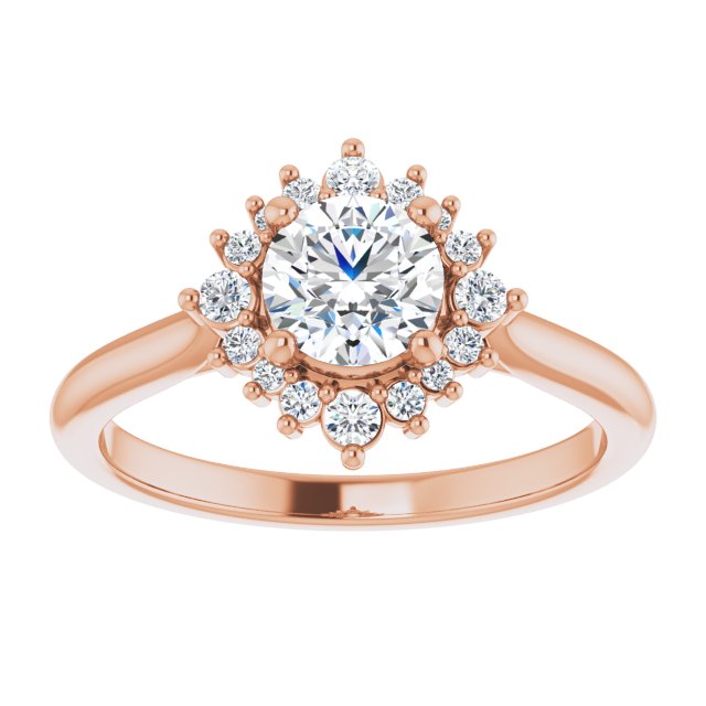 Halo-Style Engagement Ring