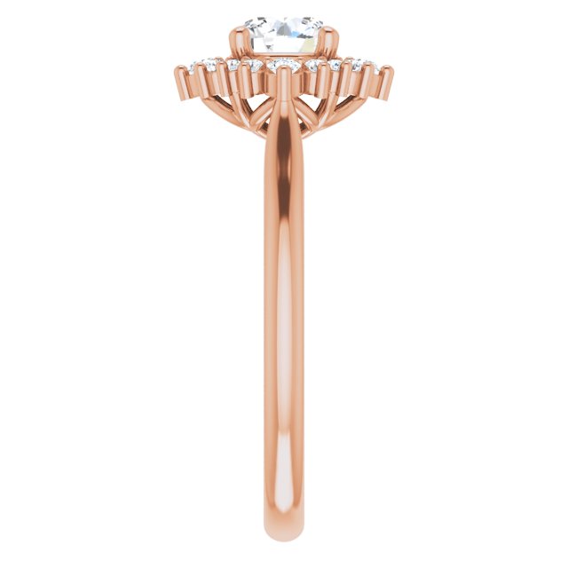 Halo-Style Engagement Ring
