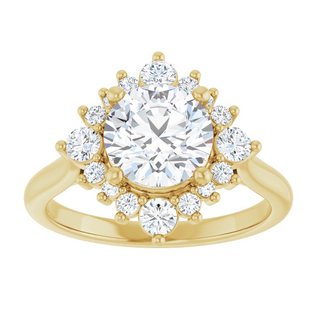Halo-Style Engagement Ring