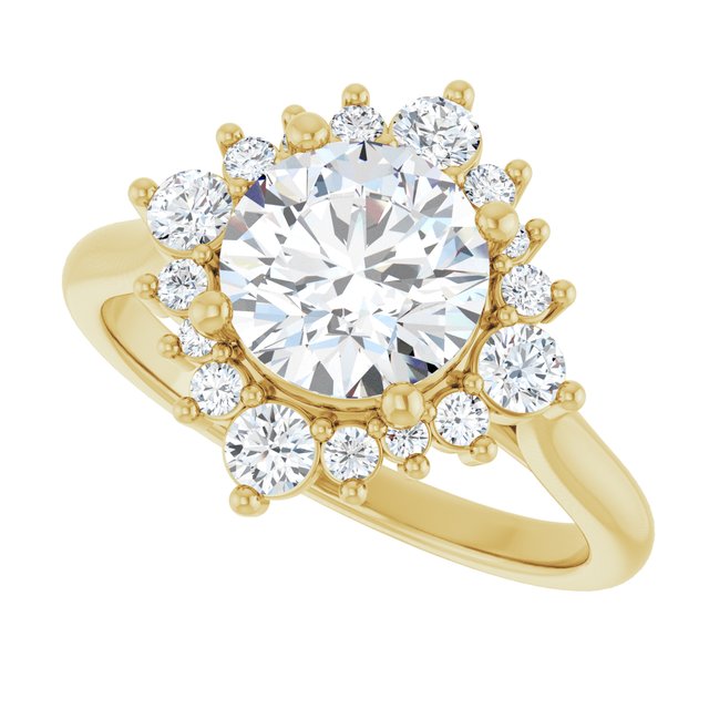 Halo-Style Engagement Ring