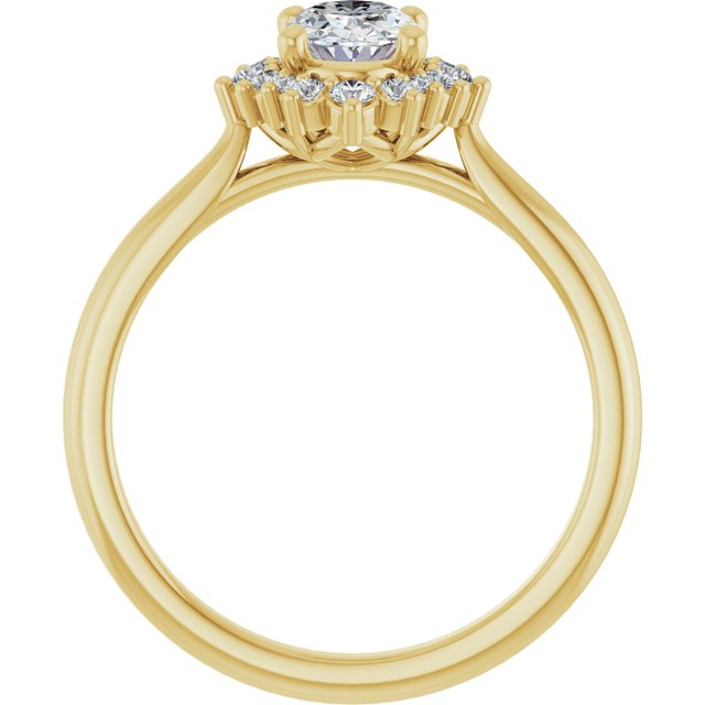 Halo-Style Engagement Ring