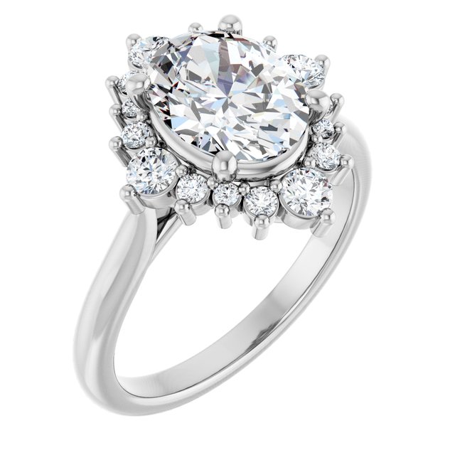 Halo-Style Engagement Ring