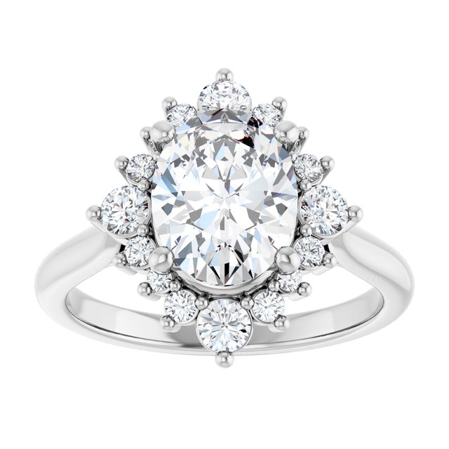Halo-Style Engagement Ring