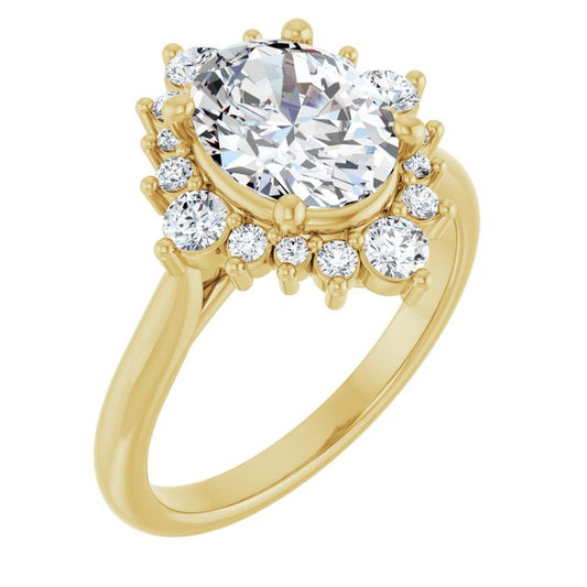 Halo-Style Engagement Ring