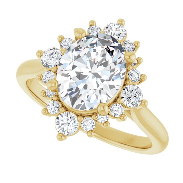Halo-Style Engagement Ring