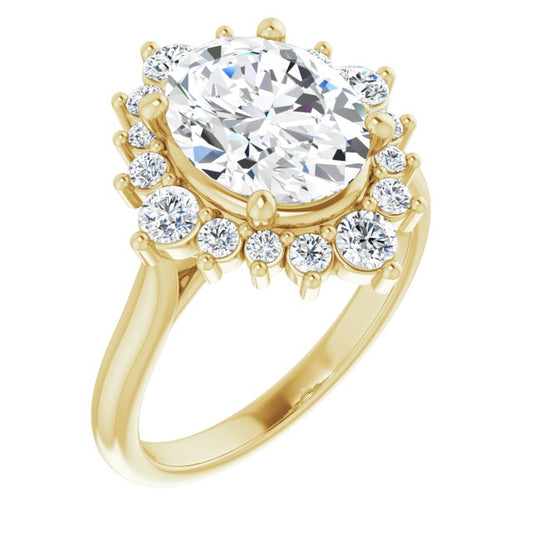 Halo-Style Engagement Ring