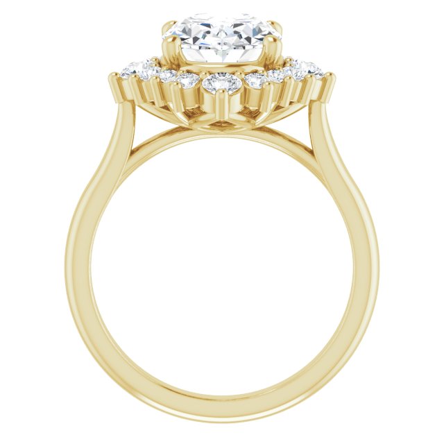 Halo-Style Engagement Ring